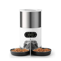 Smart Automatic Dog & Cat Feeder – 4.5L Dry Food Dispenser + 2L Water Feeder, Suitable for Small and Medium Pets