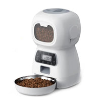 Automatic Cat Feeder – 3.5L Dog Dry Food Dispenser Bowl & 2L Pet Water Fountain, Smart Tuya WIFI Pet Feeder for Drinking & Feeding