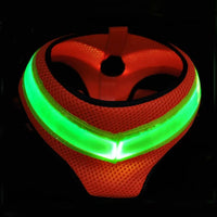 LED Luminous Dog Harness Light Up Dog Chest Strap Vest Pet Safety Reflective Harness Collar Dog Kitten Glowing Flash Strap