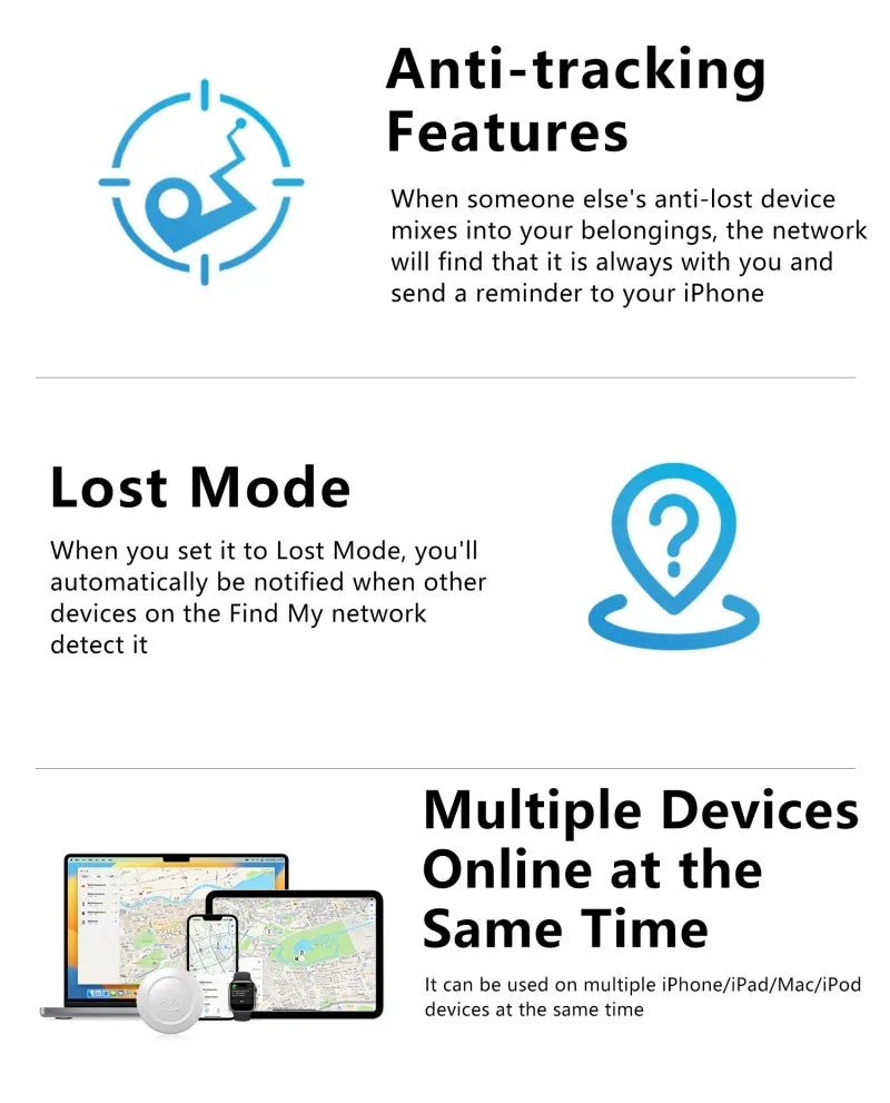 Global Mini Smart Cat Tracker – Anti-Lost Key Finder & Wallet Locator Alarm (iOS Only)