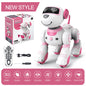 Funny RC Robot Electronic Dog Stunt Dog Voice Command Programmable Touch-sense Music Song Robot Dog for Children's Toys