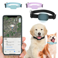 iOS Mini GPS Tracker – Battery Operated Pet Tracking Collar for Cats & Dogs