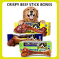 Pet Dog Snacks Crispy Beef Stick Bone Large Size Grinding Teeth Snacks Delicious Nutritious Meat Flavorful Bone Crispy Pet Food