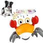 Engaging Interactive Dancing Crab Dog Toy with Musical Sounds - Entertaining and Stimulating Pet Toy for Dogs and Cats - Keeps Y