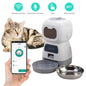 Automatic Cat Feeder – 3.5L Dog Dry Food Dispenser Bowl & 2L Pet Water Fountain, Smart Tuya WIFI Pet Feeder for Drinking & Feeding