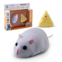 Simulation Infrared Electric Prank Jokes Remote Control Mouse Model Rc Animals Mouse on Radio Control for Cat Toys for Kids Gift