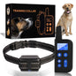 Electric Dog Training Collar Waterproof Dog Bark Collar With Remote Control Anti Barking Device for All Size Dogs Pet Supplies