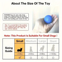 Intelligent Jumping Ball, Electric Charging Cat And Dog Toy, Self-rolling Pet Dog Toy Ball,  Pet Grinding Teeth Toy