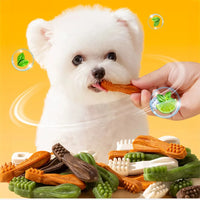 7.05oz/14.11oz  (200g/400g) Dental Care with Chicken Flavor, Natural Ingredients, Natural Dog Treats, Health