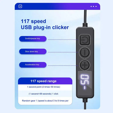 Auto Clicker for Phone Mobile Phone Screen Automatic Clicker Silent Click Automatic Physical Tapper for Game Assistance Task