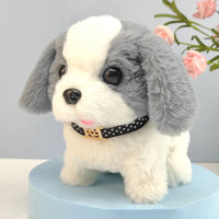 Electronic Walking and Barking Plush Toys Interactive Puppy doll Dog with Remote Control Leash mother kids for Kid Toddler Gifts