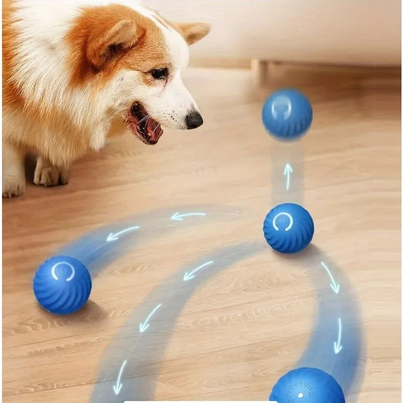 New Gravity Intelligent Jumping Ball Electric Charging Cat and Dog Toy Self Hi Pet Dog Toy Ball