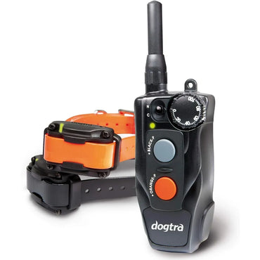 Remote Training E-Collar - 1/2 Mile Range - 2-Dogs System, Static, Vibration, Medium Output, Adjustable Levels, Waterproof