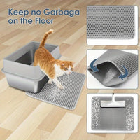 High Fence Oversized Semi-Enclosed Cat Litter Box – Spacious Design for Comfortable Movement