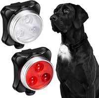 Pet Dog Led Light Lamp Tag Led Dog Collar Light Pendant Glow Night Safety Led Dogs Flashlight For Collar Harness Leash Flea Dog