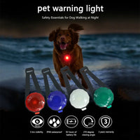 Dog Collar with LED Light Waterproof Dog Cat Pet Safety Harness Leash Necklace Lights for Large Medium Small Dogs at Night