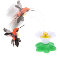 Automatic Electric Rotating Cat Toy Colorful Bird Animal Shape Plastic Funny Pet Dog Kitten Interactive Toys Pet Toys