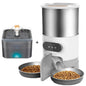 Smart Automatic Dog & Cat Feeder – 4.5L Dry Food Dispenser + 2L Water Feeder, Suitable for Small and Medium Pets