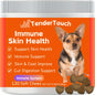 120 Chews - 1 Pack(1 x 180g/6.35oz) 180g/6.35oz - TenderTouch Allergy & Immune Supplement for Dogs  - Dog Allergy Support