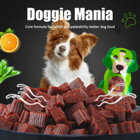 Diced Beef Particles Appetising Digestive Nutritious Delicious Chewy Adult Dog Puppy Training Rewards Premium Beef Pet Snack