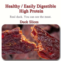 100g/500g (3.53oz/17.6oz)Duck Slices Dog Treats For Small, Medium, & Large Dog, Healthy, Easily Digestible, And High Protein