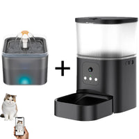 Smart Pet Feeder with Camera – 3L Automatic Cat & Dog Feeder, Voice & Video Support, WIFI Dog Food Feeding Bowl