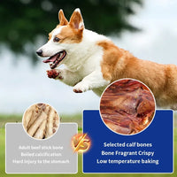 Pet Dog Snacks Crispy Beef Stick Bone Large Size Grinding Teeth Snacks Delicious Nutritious Meat Flavorful Bone Crispy Pet Food