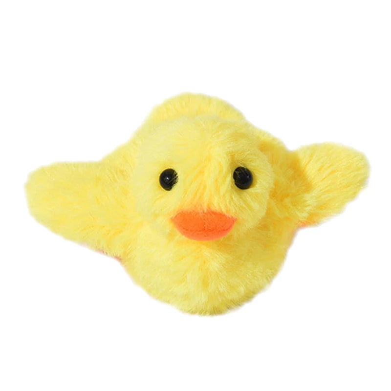 Smart Automatic Cat Toys Flapping Duck Interactive Electric Bird Toys Cat Plush Toy With Catnip Vibration Sensor Cats Game Toy