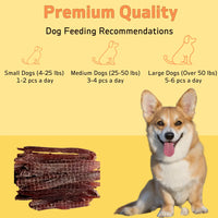 150g/5.29oz Chicken Jerky and Duck Jerky Dog Treats For Small, Medium, Large Dog, Made With Real Pure  Duck - Healthy