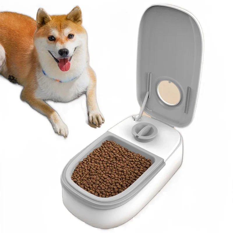 Automatic Cat Feeder – Timed Pet Food Dispenser for Wet & Dry Food, 48-Hour Smart Pet Feeder for Cats & Dogs