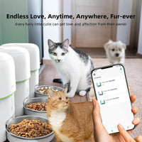 Automatic Cat Feeders – 5G WiFi 4L Smart Tuya APP Control Furpipi Pet Feeder for Remote Feeding, Automatic Cat & Dog Food Dispenser