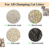 Large Electric Kitty Litter Box-APP Control,Self-Cleaning Cat Litter Box, Automatic Litter Box-Robot for Multiple Cats,Odor-Free