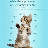 Dog and Cats Multivitamin - 200 Tablets - Dog and Cats  Vitamins and Supplements, Senior & Puppy Multivitamin for Dogs