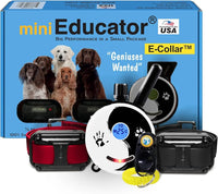 1/2 Mile Ecollar Dog Training Collar with Remote - Small, Medium, Large Dogs - Static, Vibration & Tone Electric Training Collar