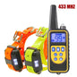 Waterproof Rechargeable 880 Remote Control Dog Training Collar with LCD Display for Pet - Shock Vibration Sound 433 Mhz Support