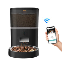 4L Timing Feeder – APP Smart Pet Feeder, Automatic Dog Food Dispenser with Camera for Small Cats & Dogs, Remote Feeding